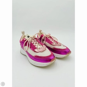 Road Long Shoes Designer By Kurt Geiger In Purple & White, Size: 9