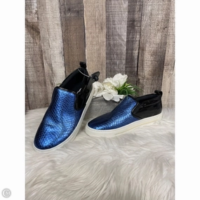 Shoes Luxury Designer By Marc Jacobs In Black & Blue, Size: 7 Palm Base