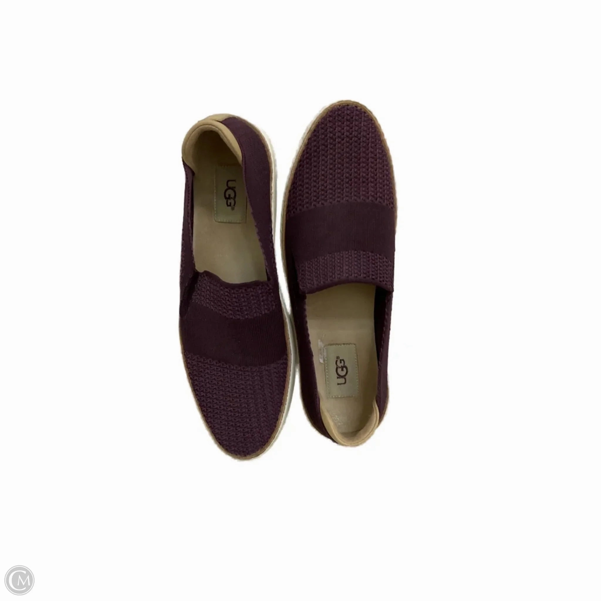 Eco Friendly Minimalist Fans Shoes Designer By Ugg In Maroon, Size: 8.5