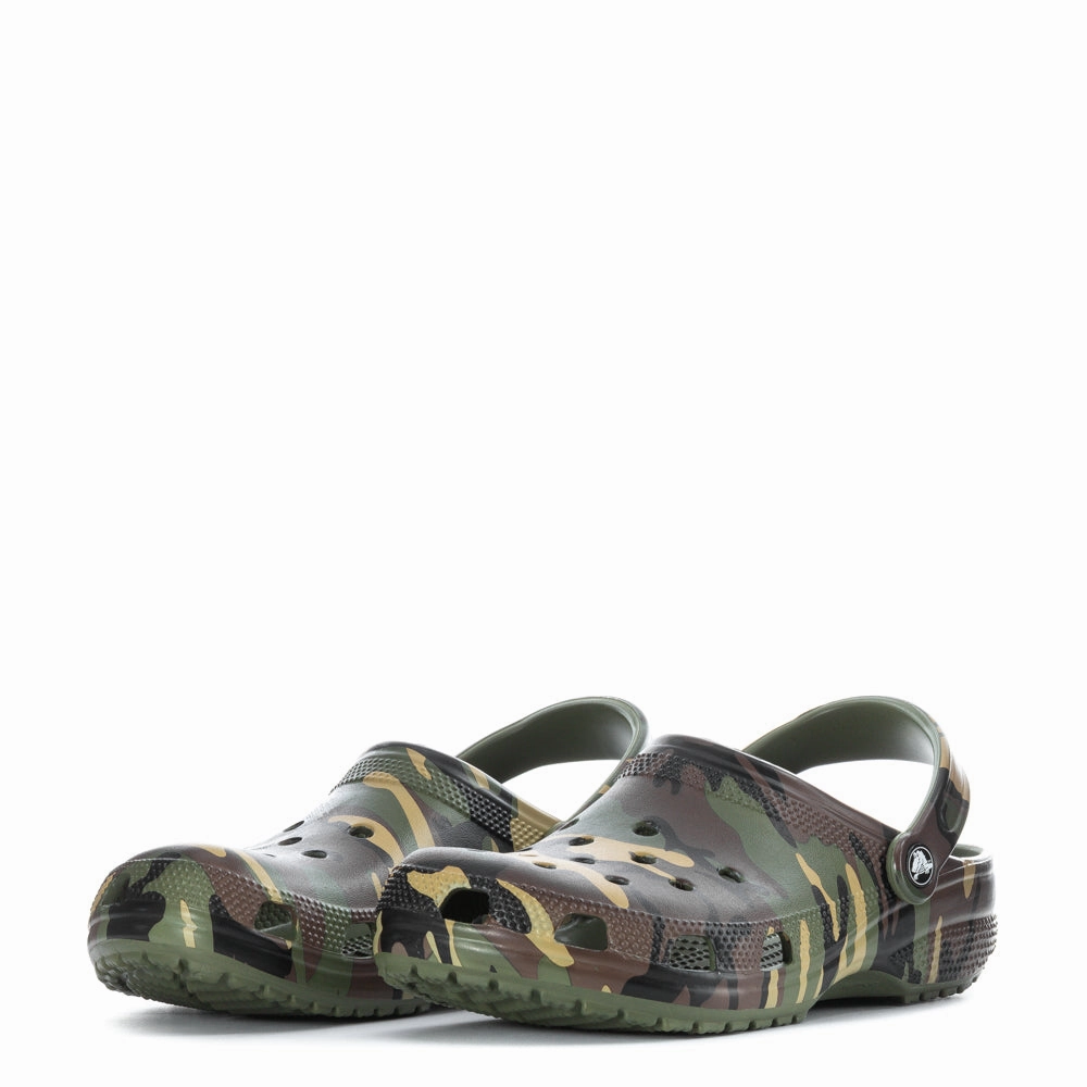 Ergonomic Footbed Shape Luggage Fit Classic Clog- Mens