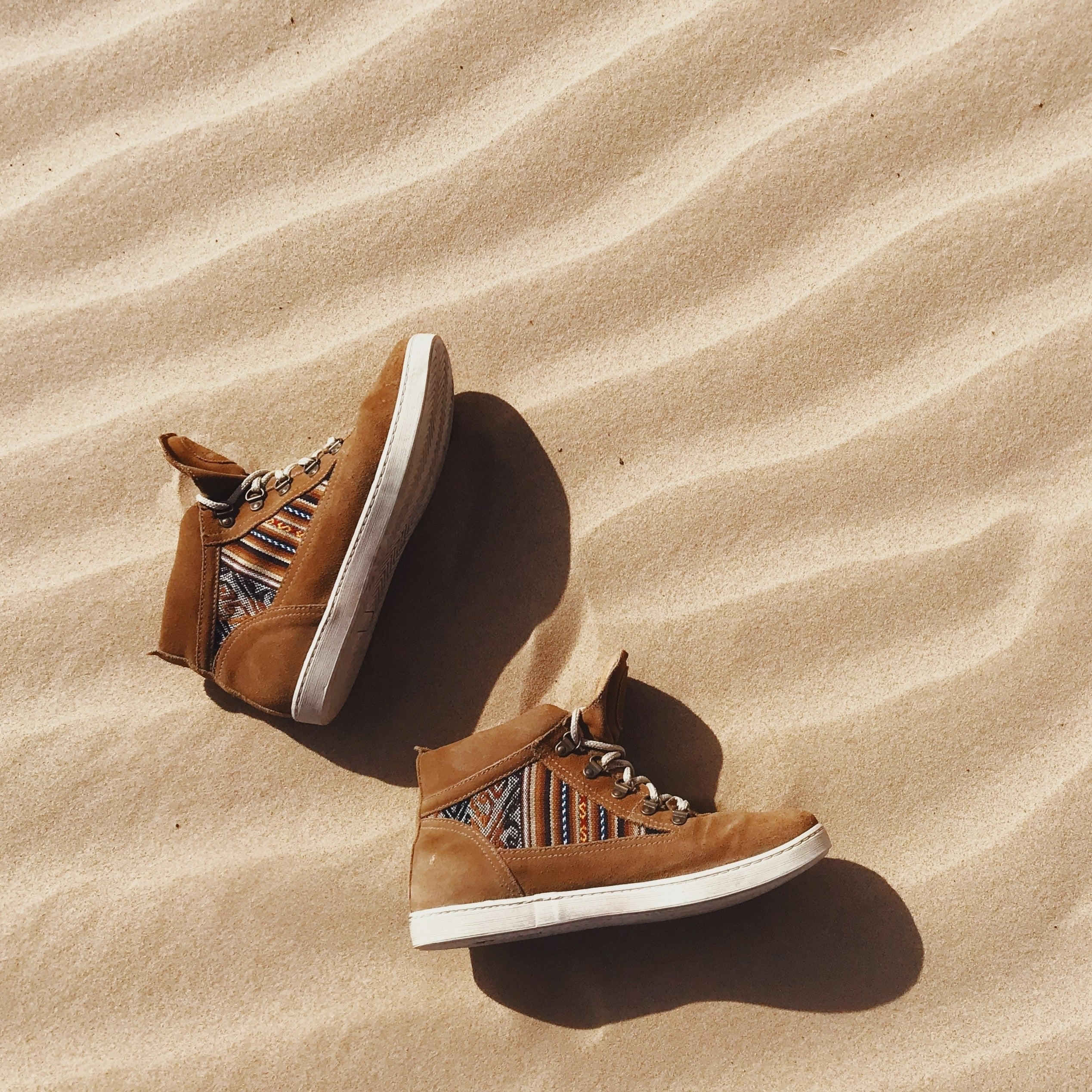 Breathable All Day Wear Tan Suede Camping Boot