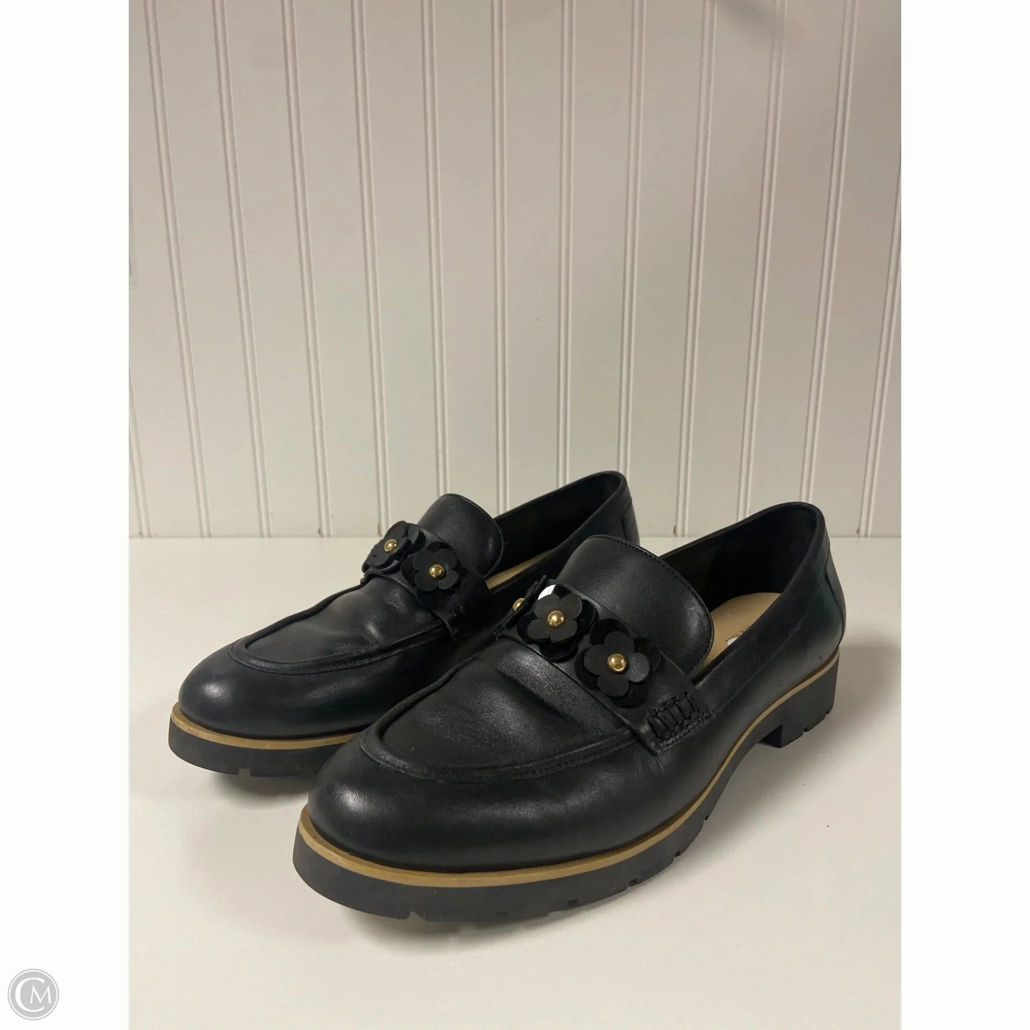 Court Grip Lace Up Style Shoes Designer By Kate Spade In Black, Size: 11