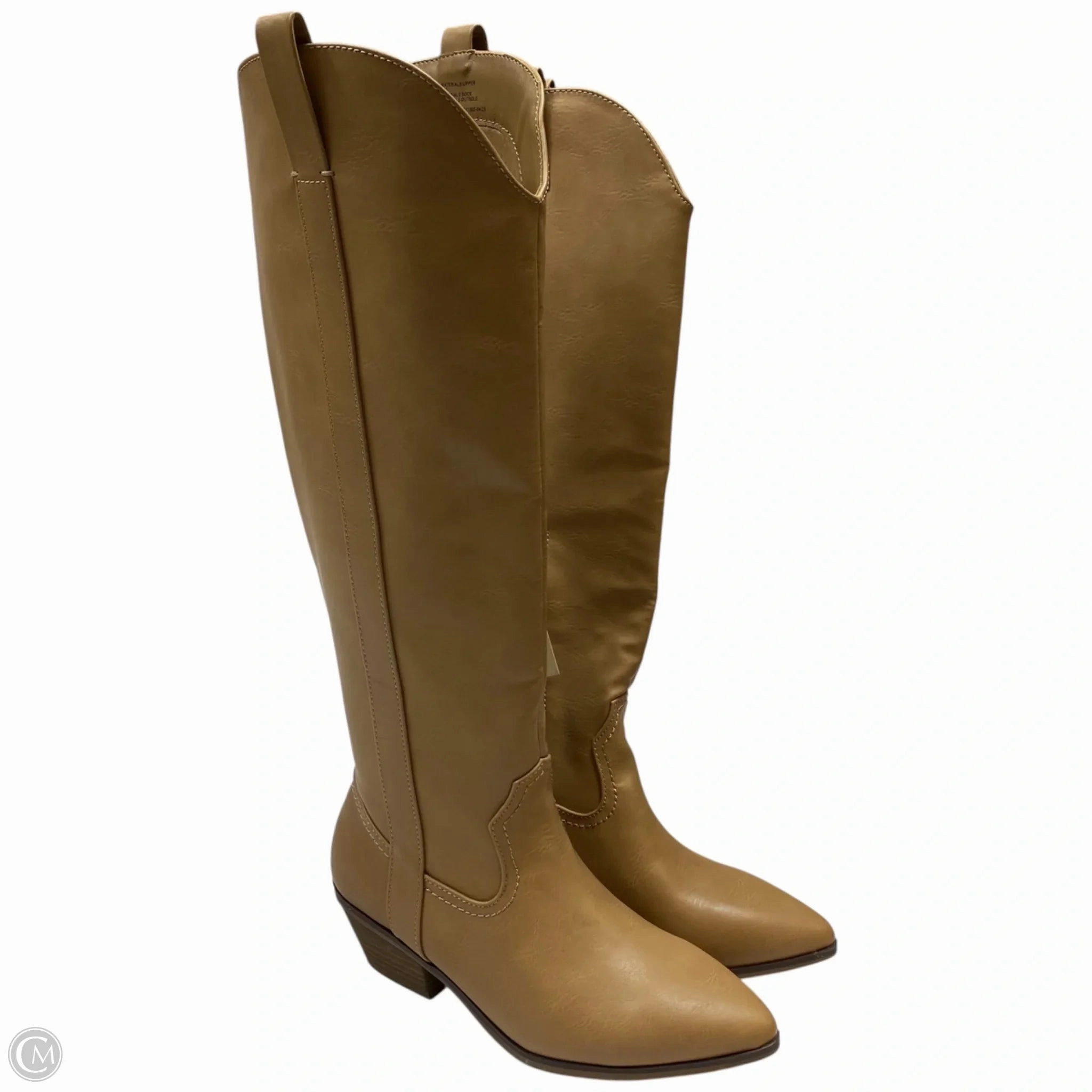 mom style Boots Knee Heels By Universal Thread In Brown, Size: 6