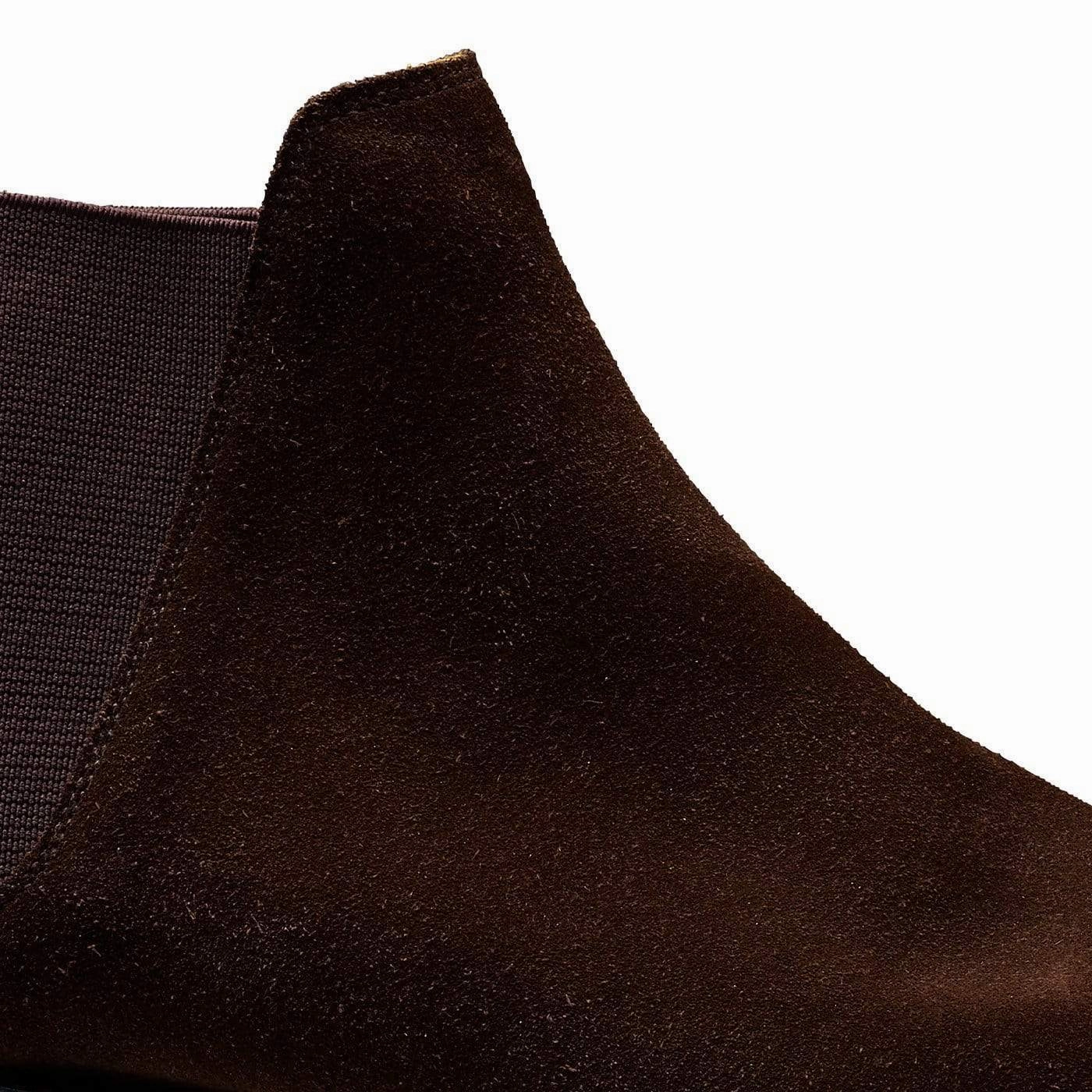 Chelsea 8 Dark Brown Suede Hydrophobic Upper Ground Force