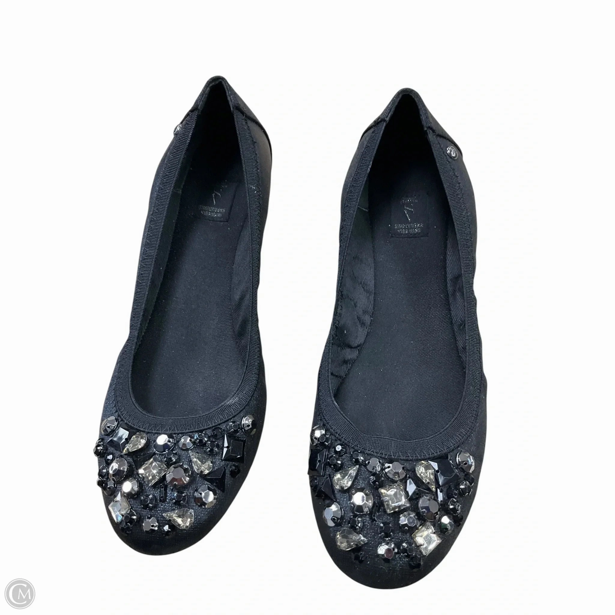 Shoes Designer By Vera Wang In Black, Size: 7 Comfort Walk Kind Step