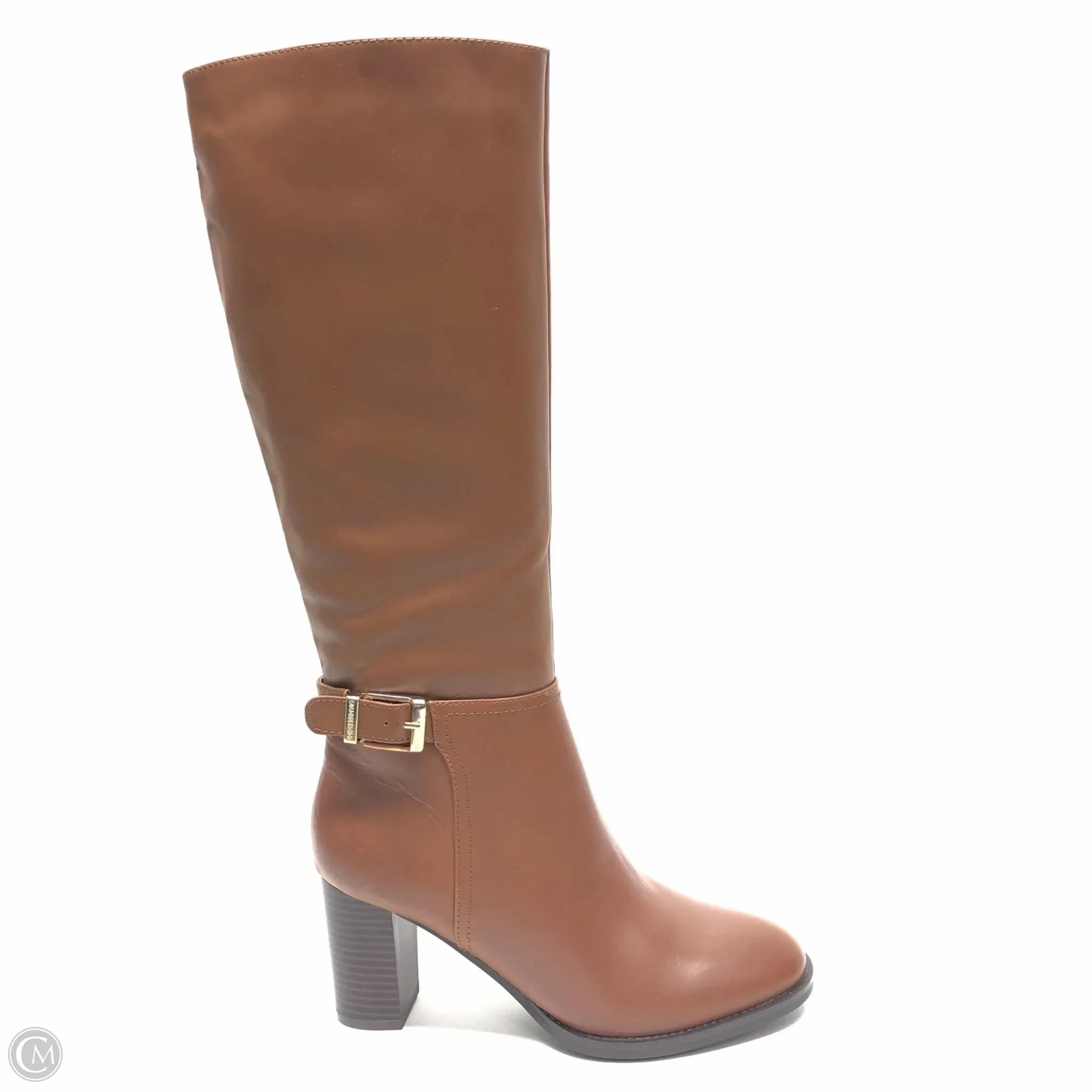 Breathable Rural Traveler waterproof Boots Knee Heels By Giani Bernini In Brown, Size: 7