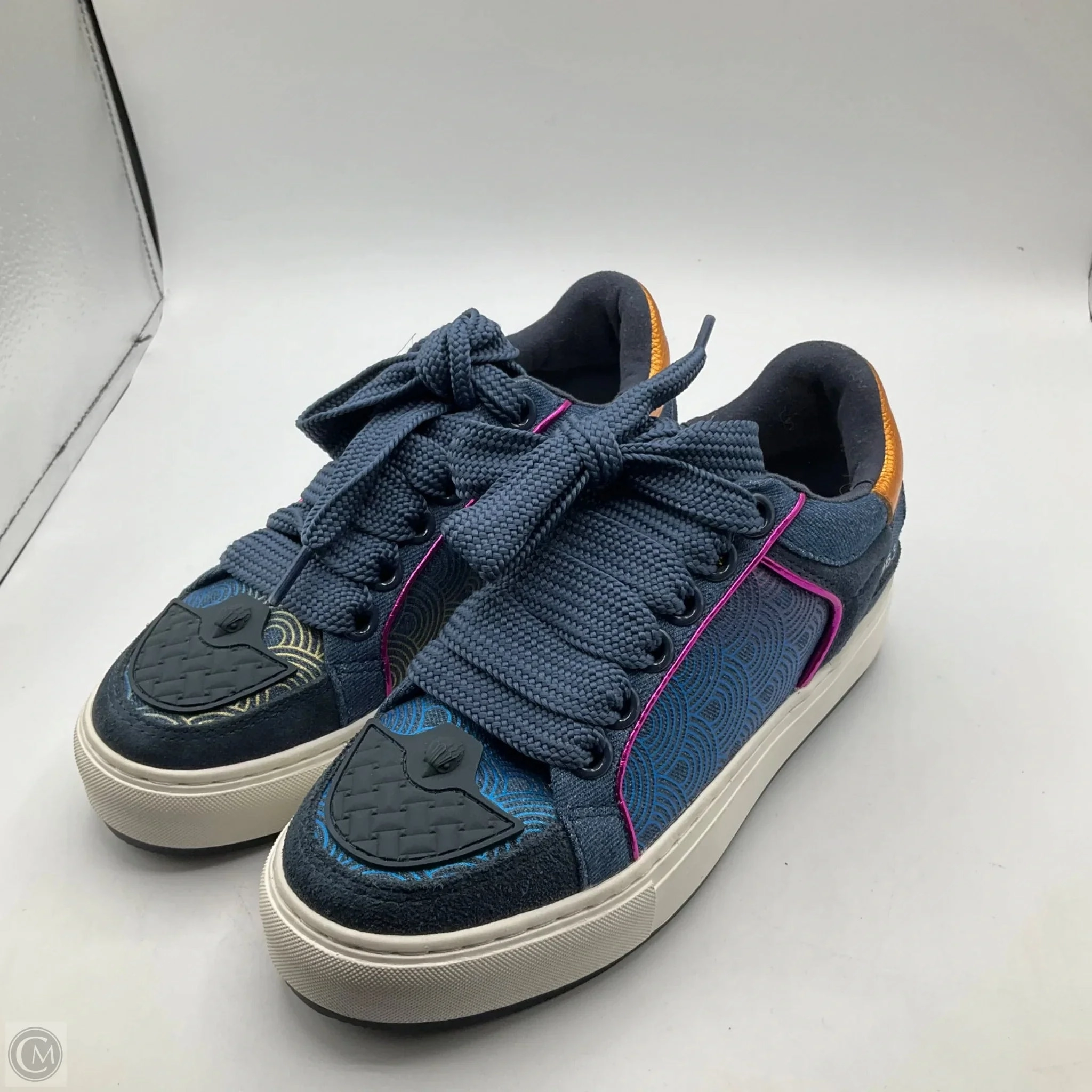 Shoes Designer By Kurt Geiger In Blue, Size: 6 Bold Tone Comfortable Design