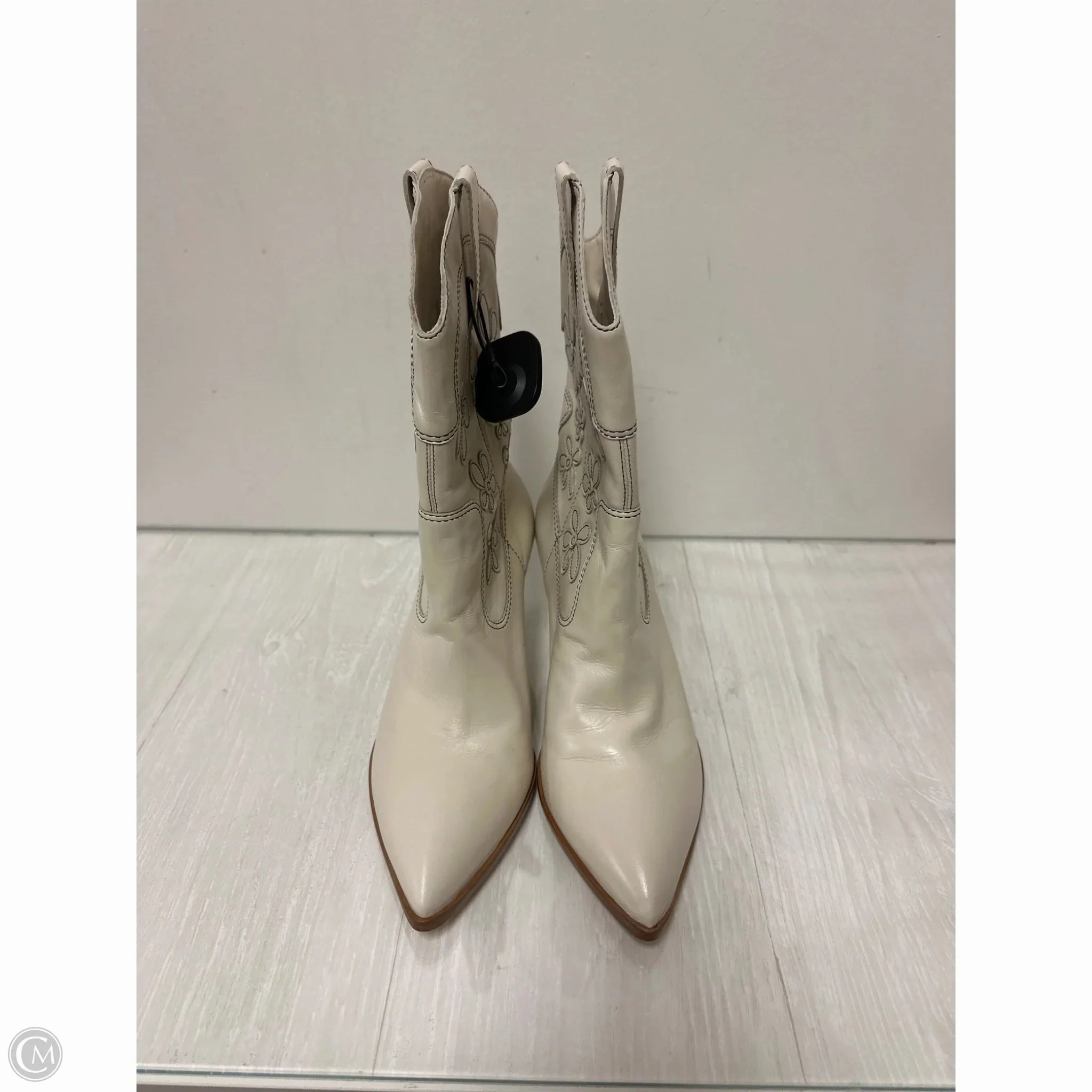 Boots Western By Cma In Cream, Size: 9 Indie Core