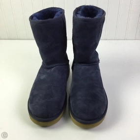 Gift Easy Peak Step Boots Designer By Ugg In Blue, Size: 10