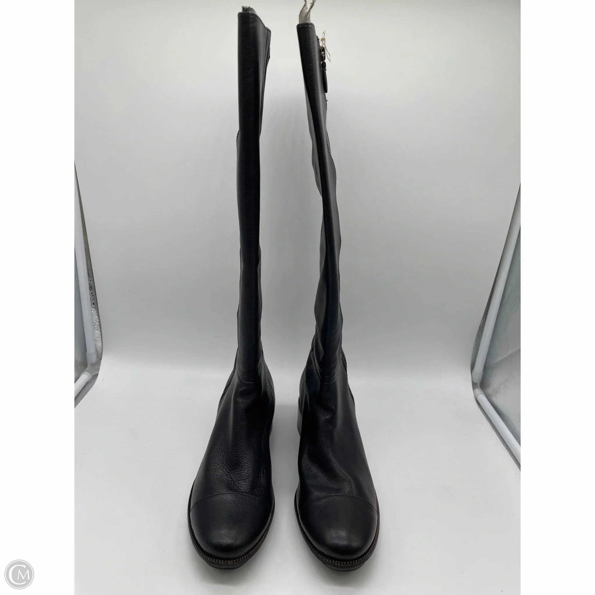 Everyday Walk All Day Boots Knee Flats By Cole-haan In Black, Size: 9