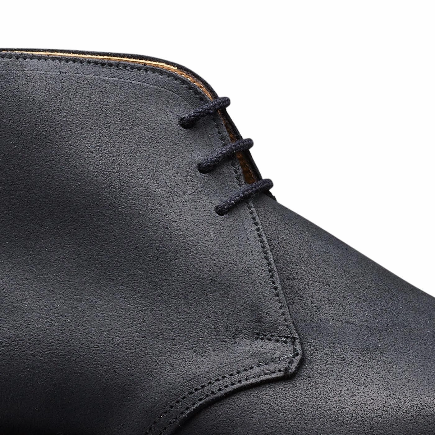 Pull-on style Molton Black Rough-Out Suede