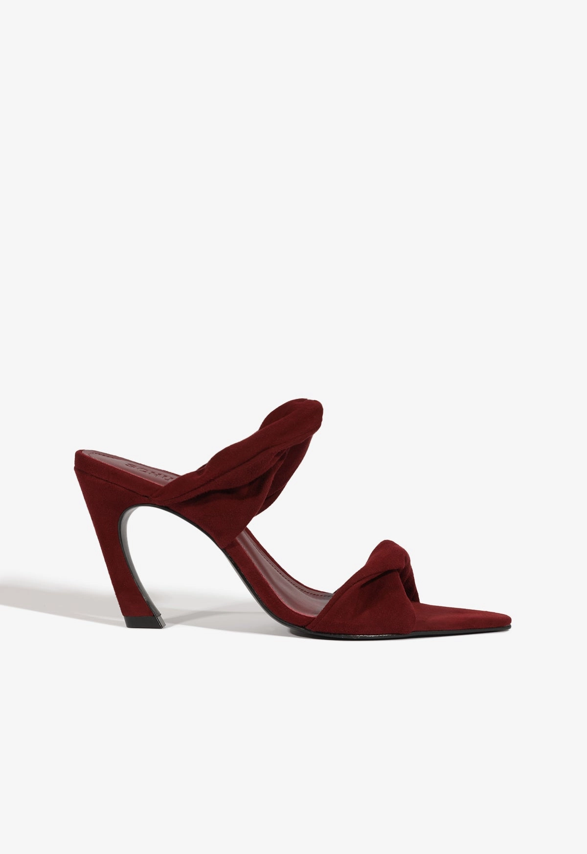 Toe Gripping Technology Meline Mule Suede Sandal