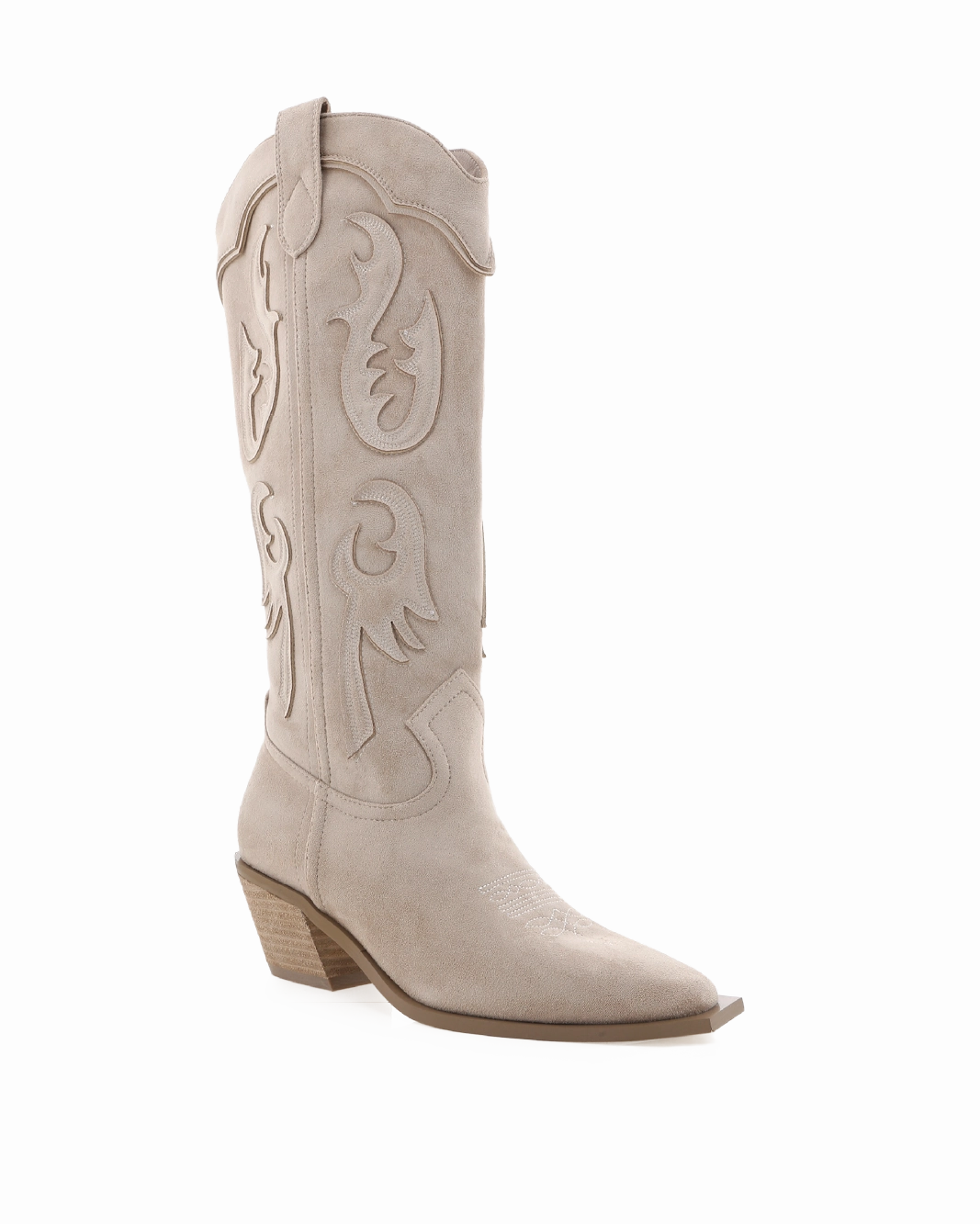 Shock Absorbing Rainy Day Commuter TULIE - LIGHT BEIGE SUEDE