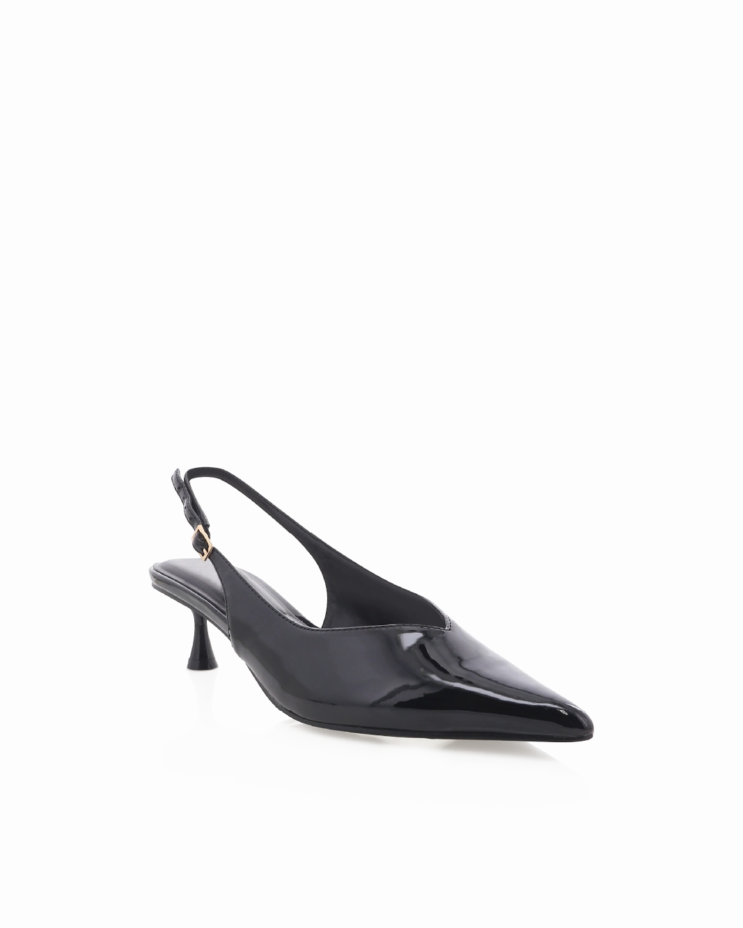 SELAH WIDE FIT - BLACK PATENT Easy Step Sleek Line