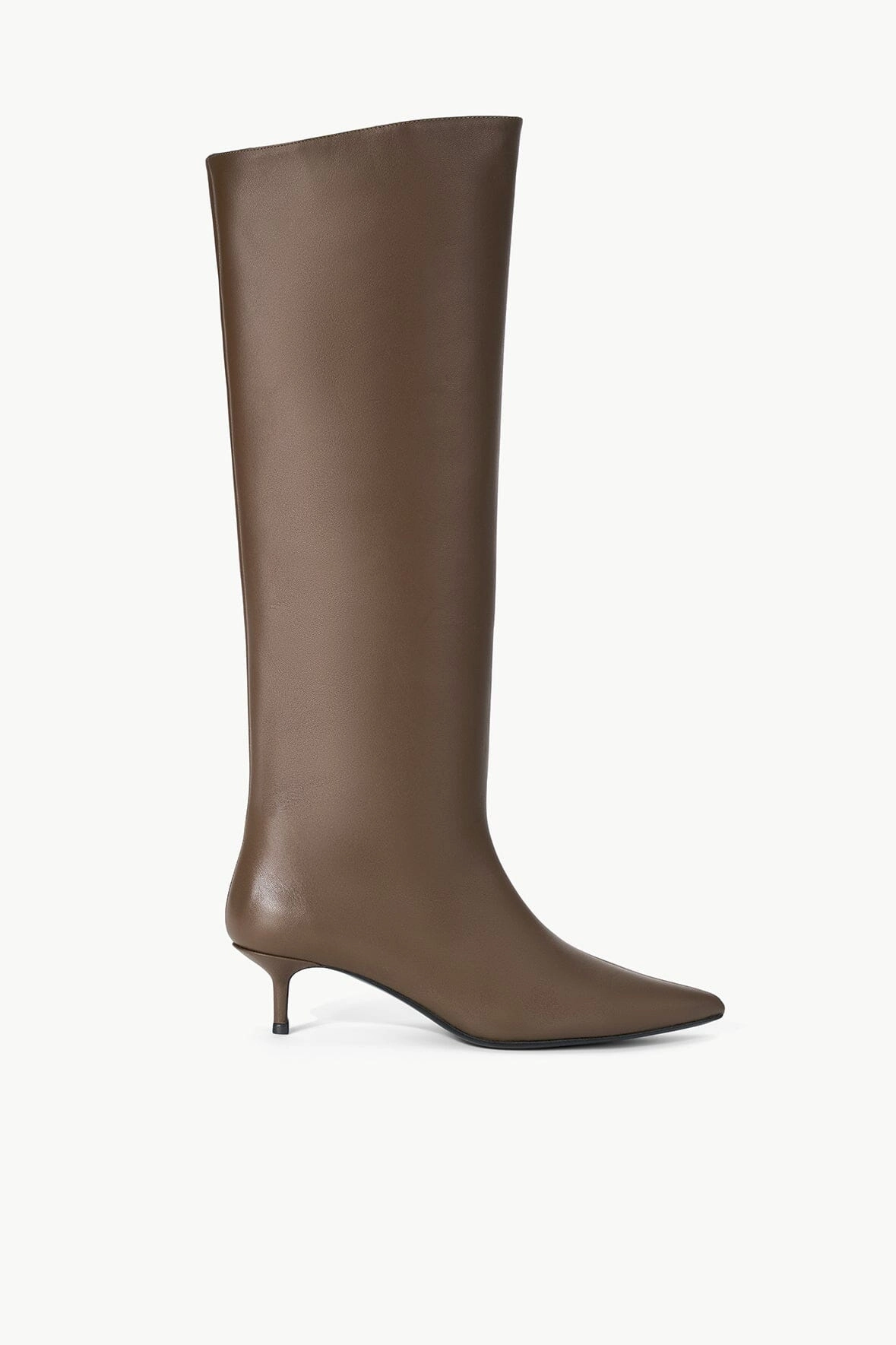 Quick Drying Airport Travel SEBASTIAN KITTEN HEEL BOOT | TRUFFLE