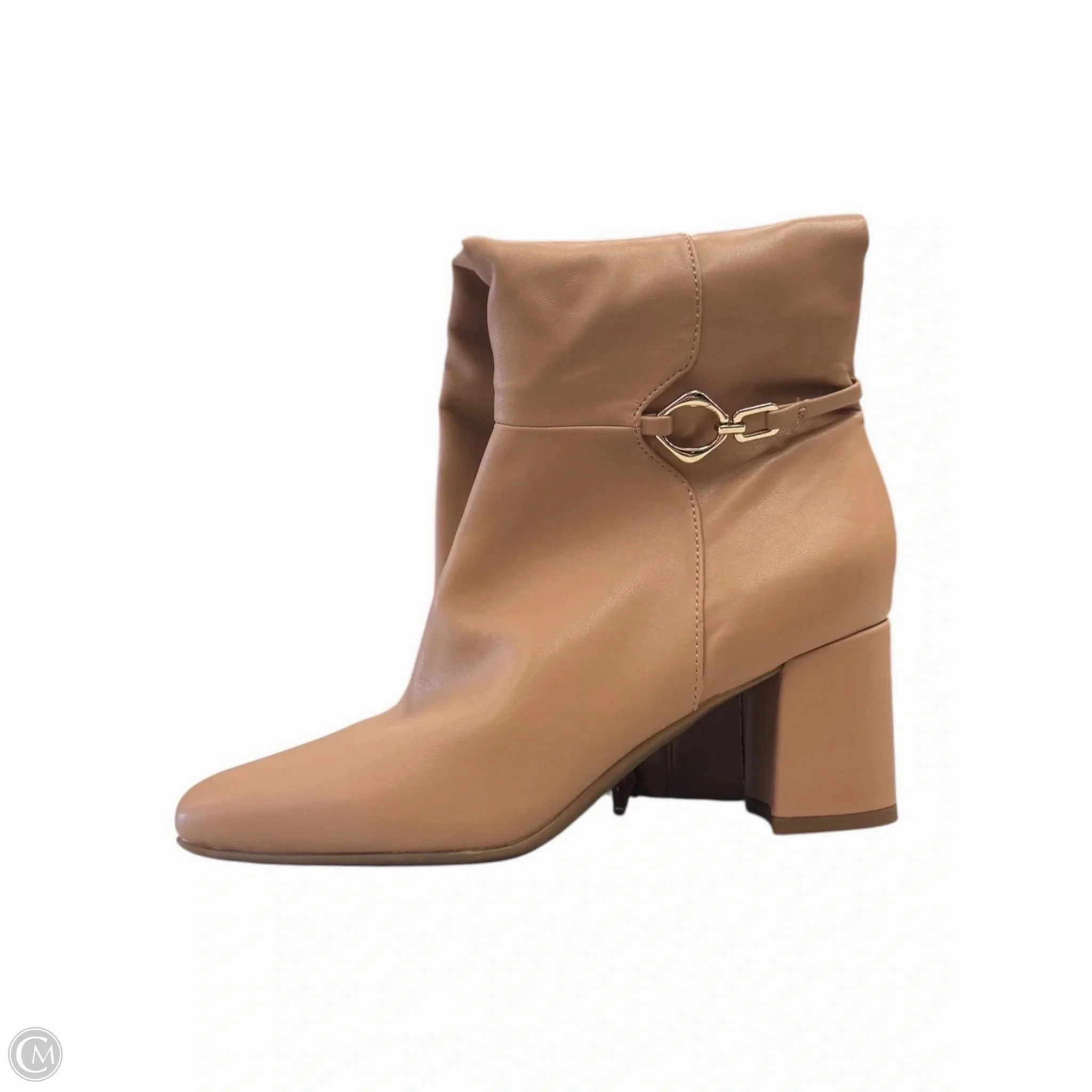 Textile Lining Urban Footwear Boots Knee Heels By Naturalizer In Beige, Size: 7