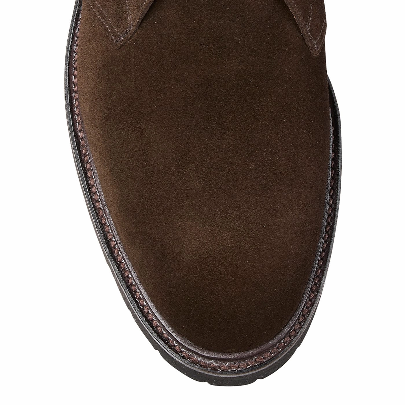Chepstow 2 Dark Brown Suede Utility Style