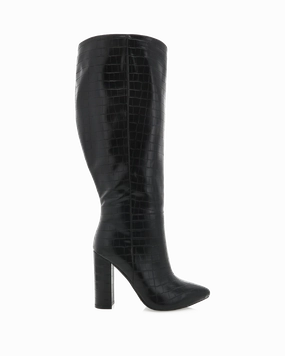 MILLA CURVE - BLACK CROC Padded Interior Outdoor Explorer Wild Edge