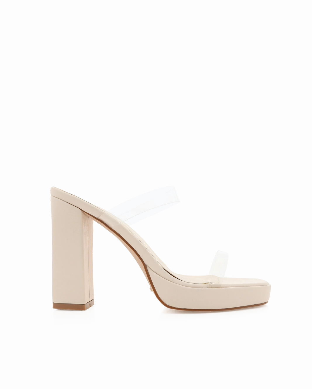 Korean Glow Chic Heels TAMIRA - BONE-CLEAR