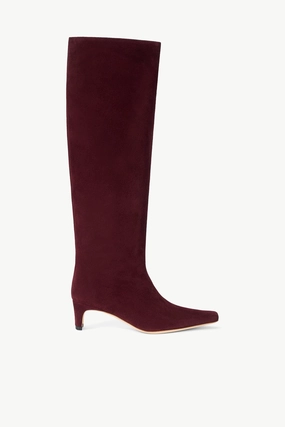 Neutral Base Vibration Dampening Layer WALLY BOOT | SYRAH SUEDE