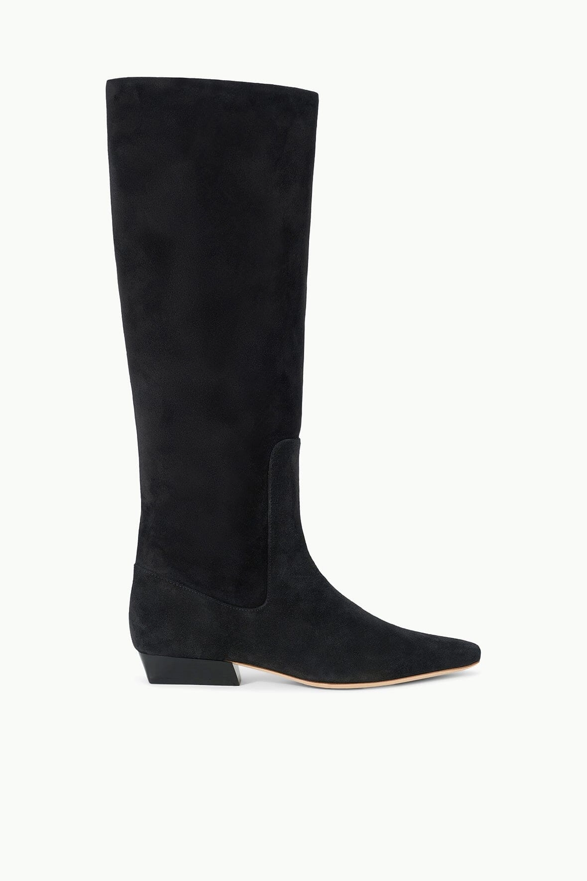 WALLY FLAT BOOT | BLACK SUEDE Arch Support Wellness Seekers Park Step