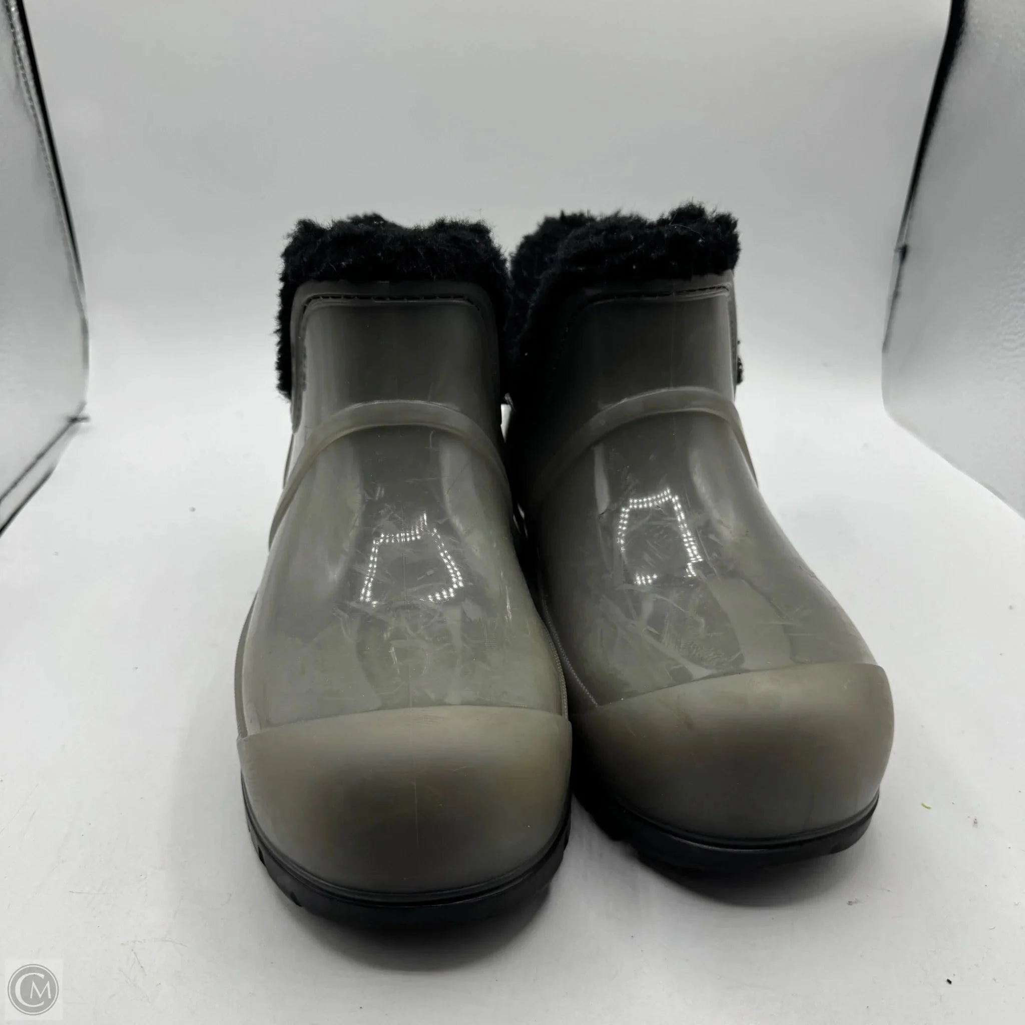 Ice Grip Boots Designer By Ugg In Clear, Size: 7