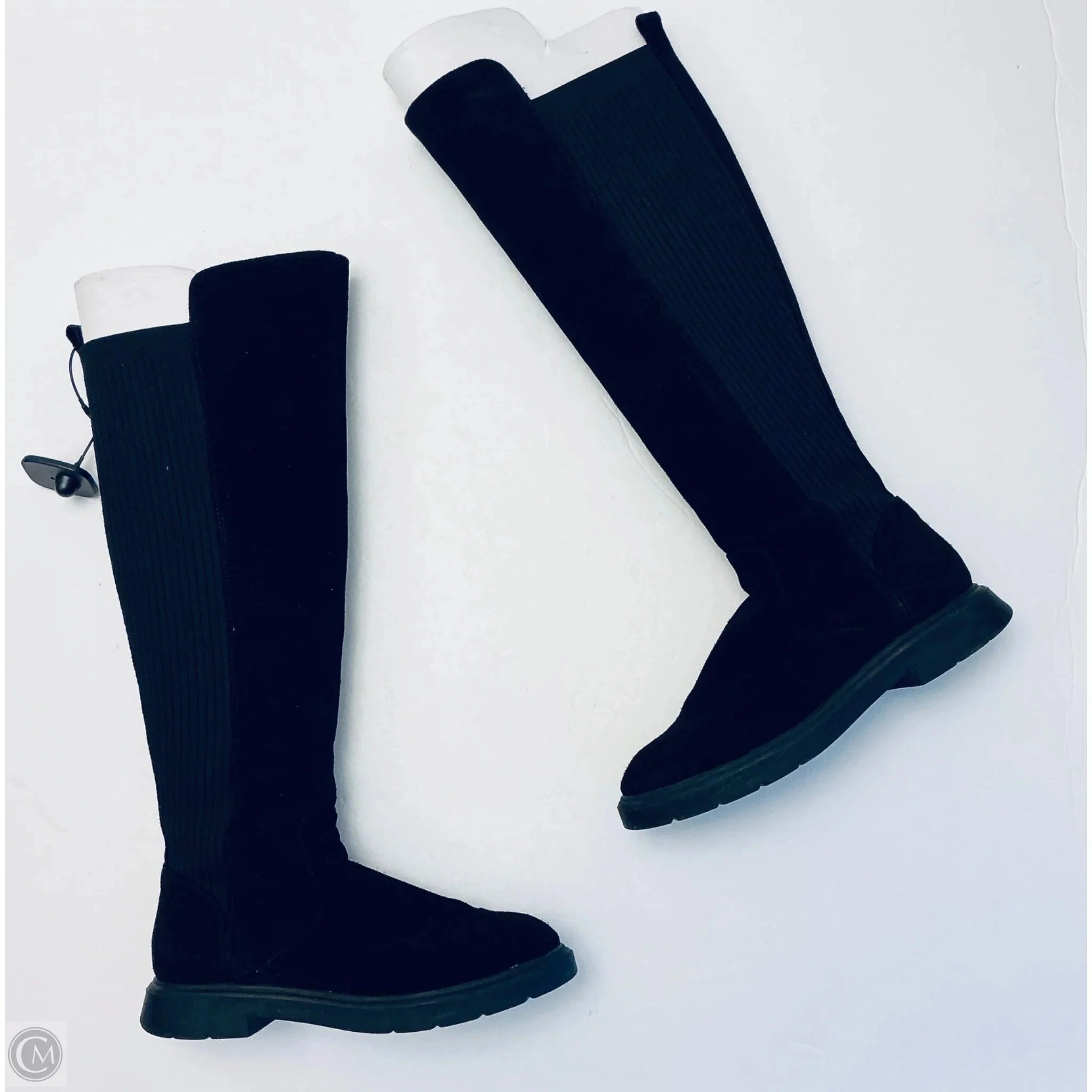 Boots Knee Flats By Antonio Melani In Black, Size: 9 Bendable