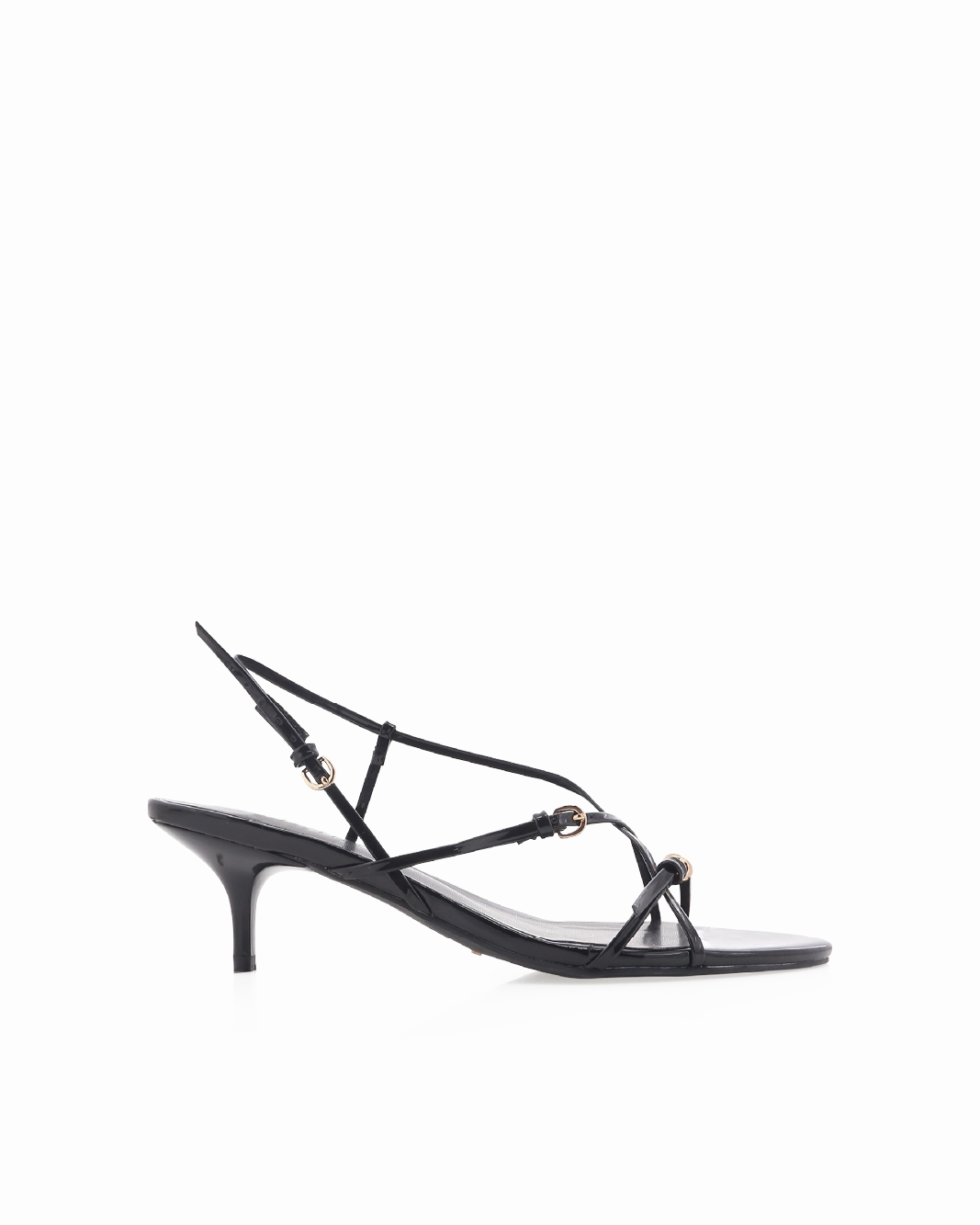 Perfect Fit Smart Sandals FLOSSIE - BLACK PATENT