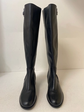 Boots Knee Flats By Michael Kors In Black, Size: 5 Anti-Friction