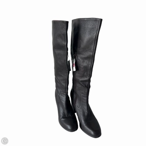 Seamless Comfort Adventure Seeker Elastic Sides Boots Knee Heels By Lands End In Brown, Size: 11