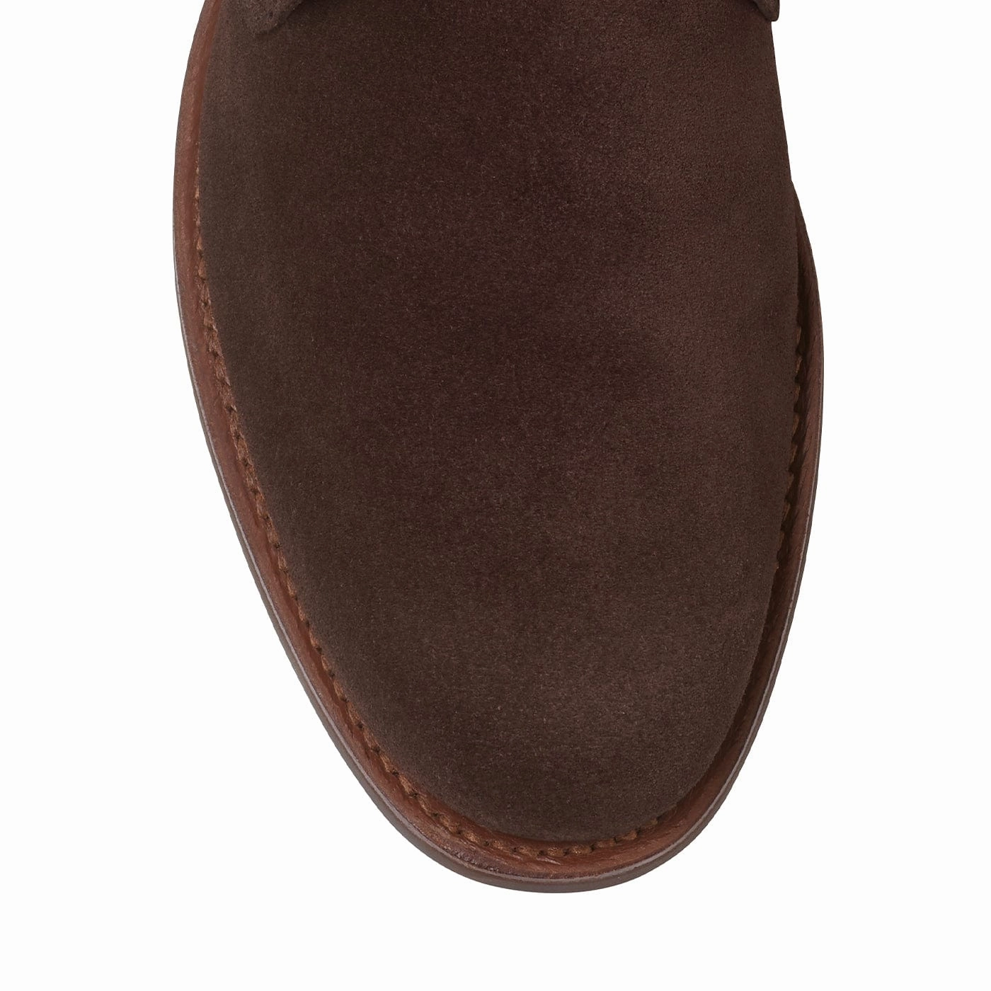 High Traction Rough Terrain Comfort collar Chukka 4 Dark Brown Reverse Butt Suede