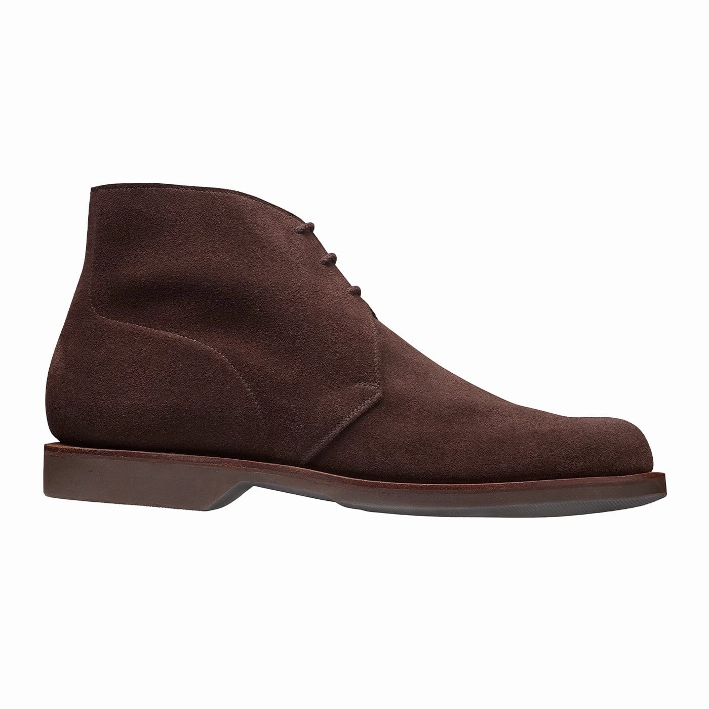 Chukka 4 Dark Brown Reverse Butt Suede Abrasion   Resistant Comfort Lining Winter Walker
