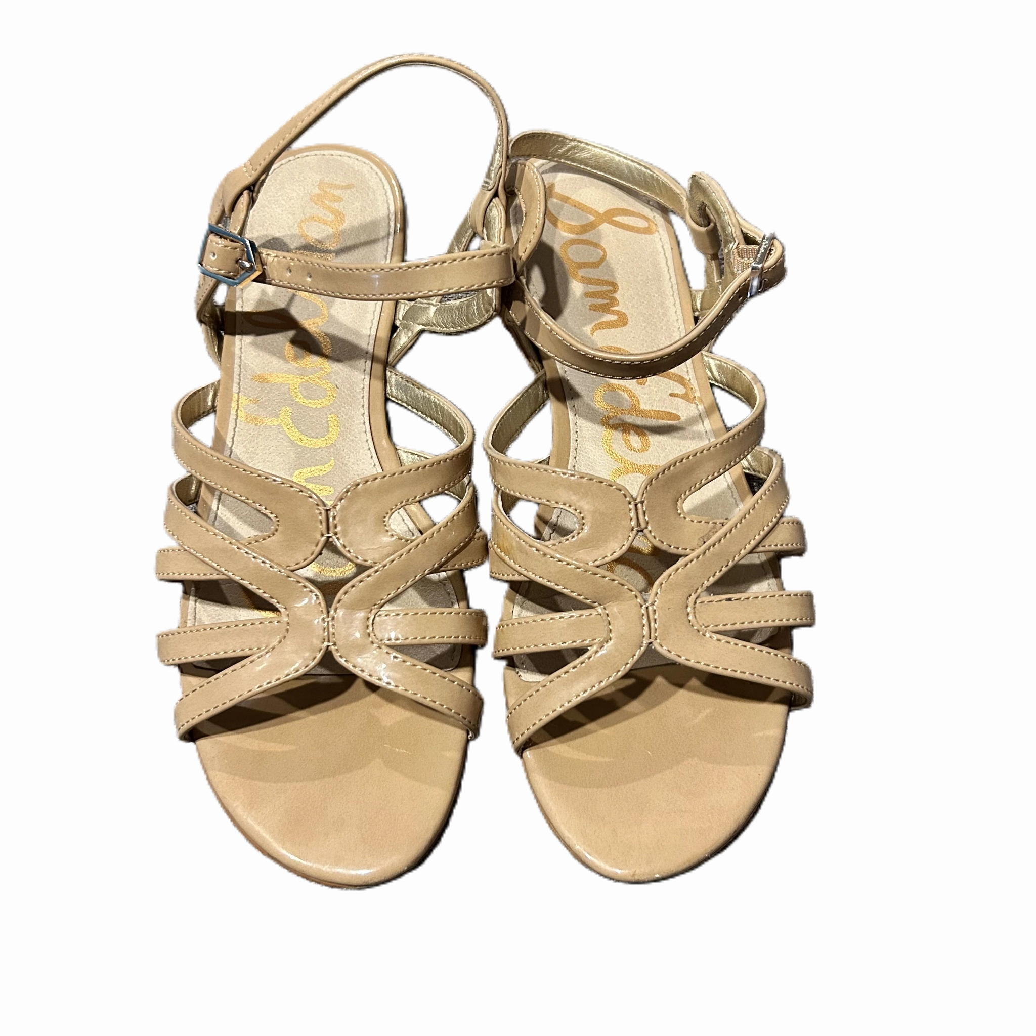 Tan Shoes Designer By Sam Edelman, Size: 8 Comfort Bend Breathable Inner Sleeve