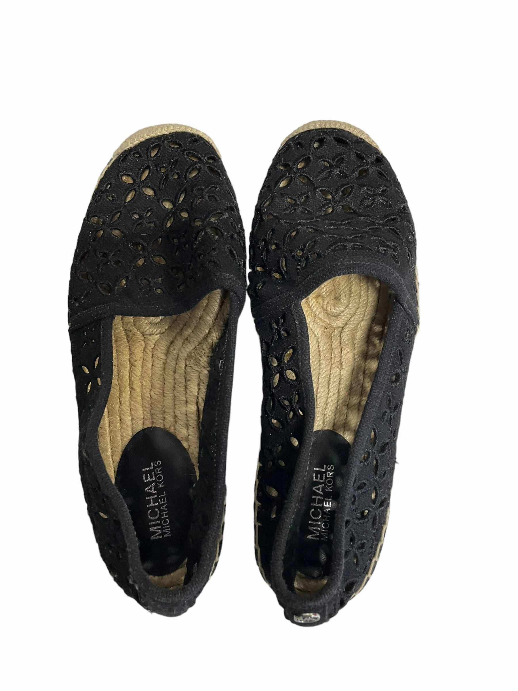 School Style Black Shoes Designer Michael By Michael Kors, Size 6