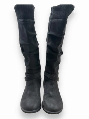 Cool Look Boots Knee Flats By Torrid In Grey, Size: 8