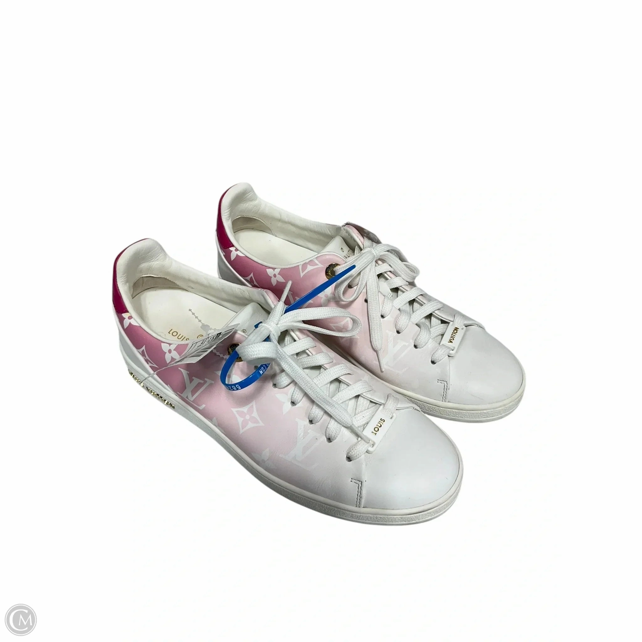 Shoes Luxury Designer By Louis Vuitton In Pink, Size: 6.5 Cushioned Stable Step