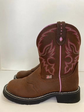 Boots Western By Justin In Brown, Size: 6 Anti Skid Mountain Proof