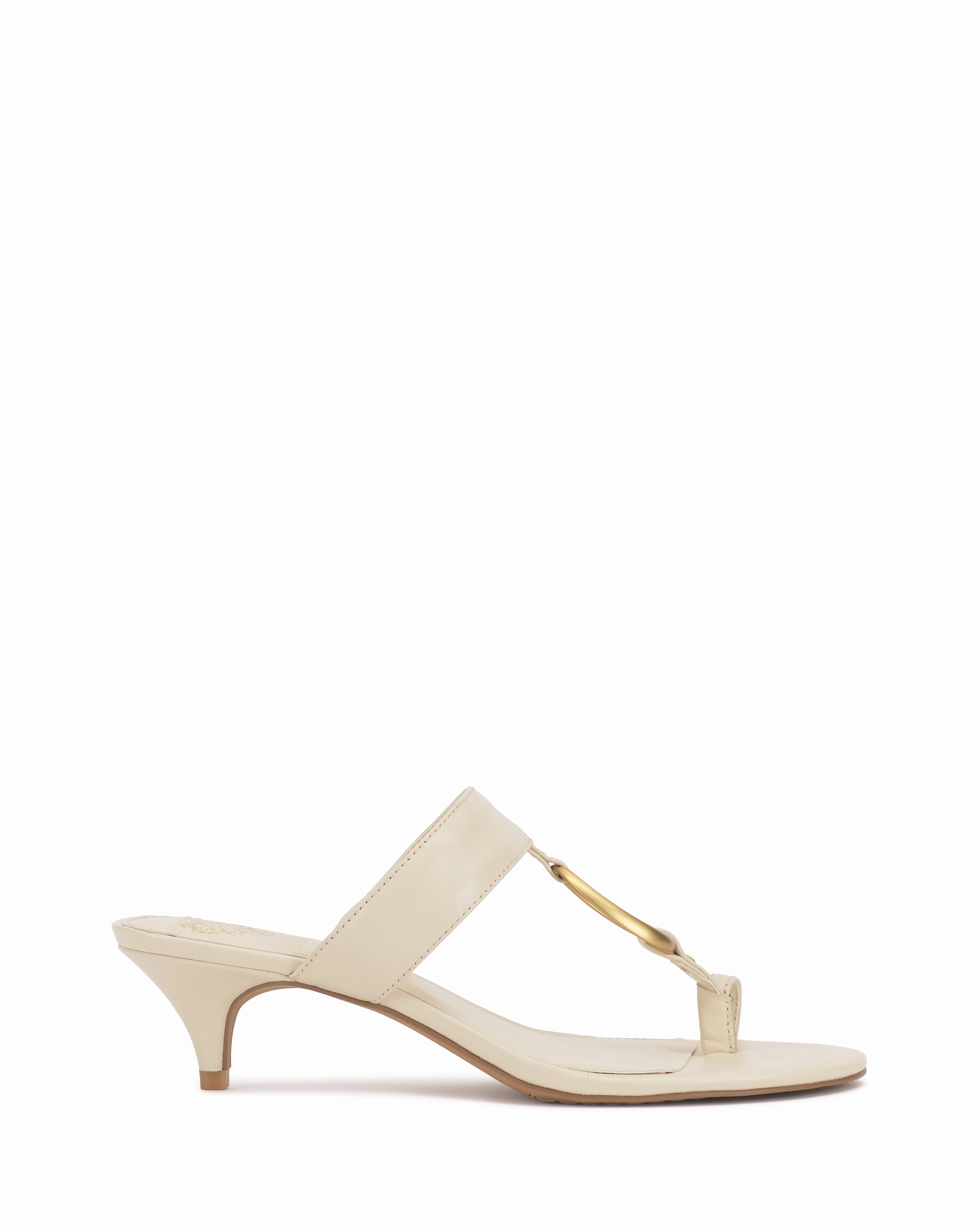 Kimena O-Ring Kitten Heel Sandal Odor Control Technology