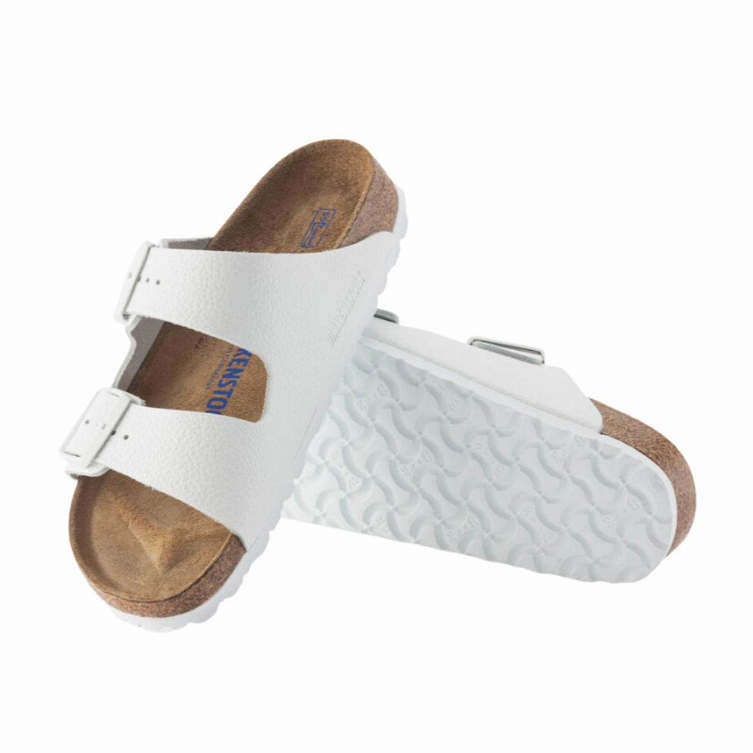 Women's Arizona Soft Footbed (Leather) - White Stylish Adventure Shoes