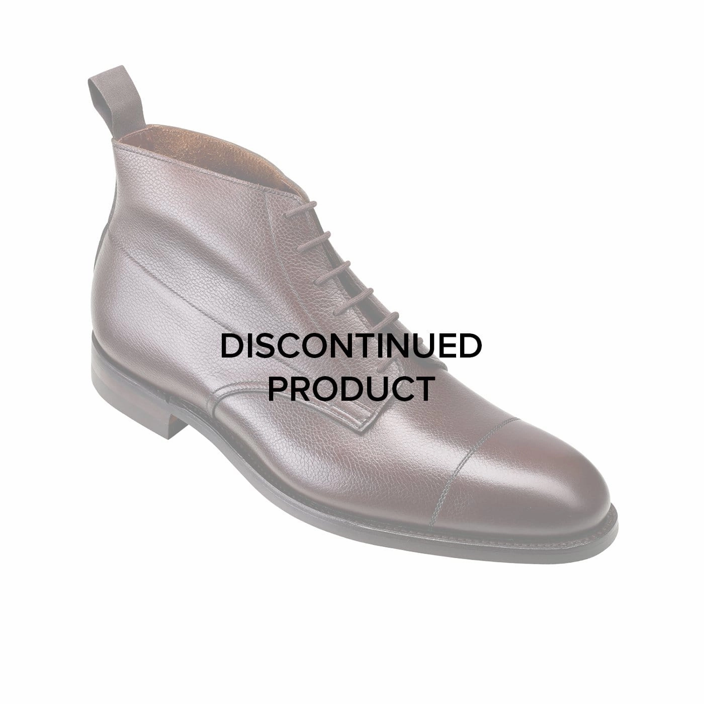 Wye Dark Brown Pebble Grain Western Pattern Breathable Rural Traveler