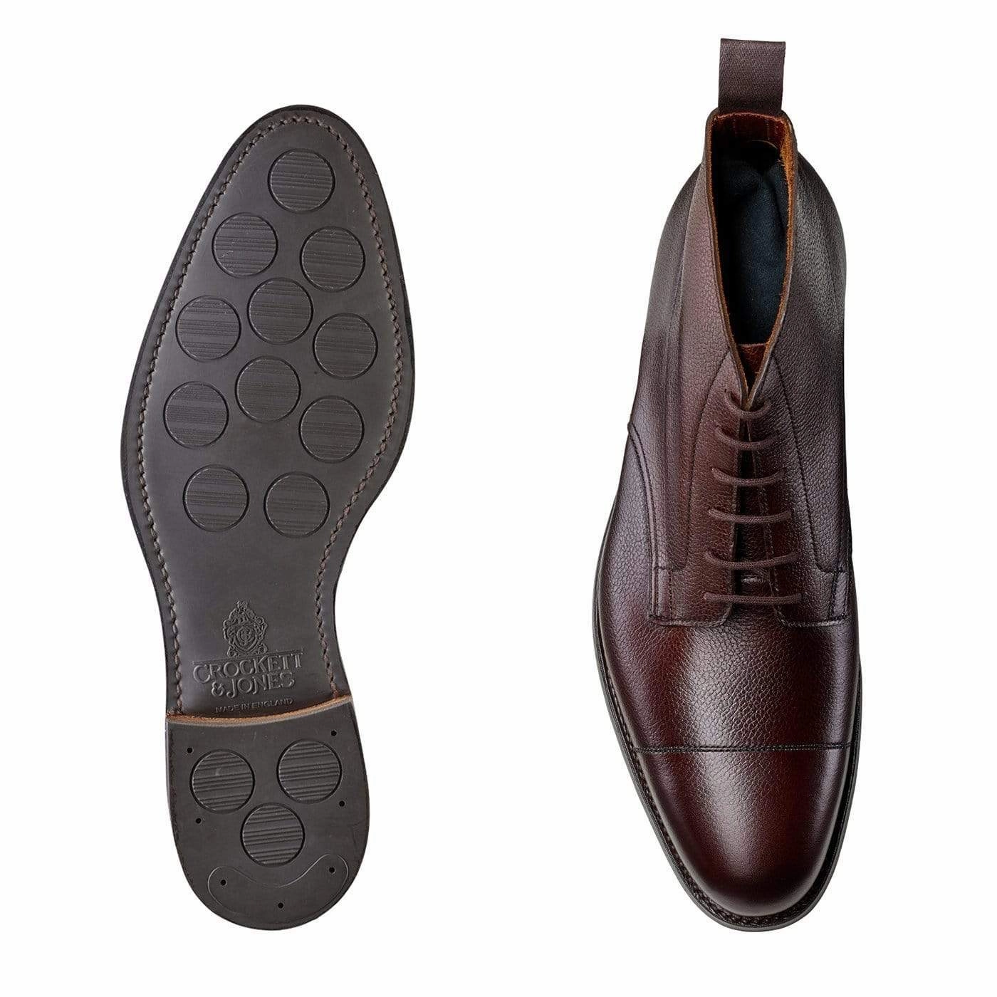 Wye Dark Brown Pebble Grain Lightweight Design Breathable Urban Traveler